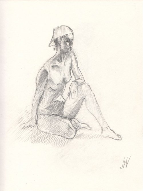 Sketch of Human body. Woman.29 by Mag Verkhovets