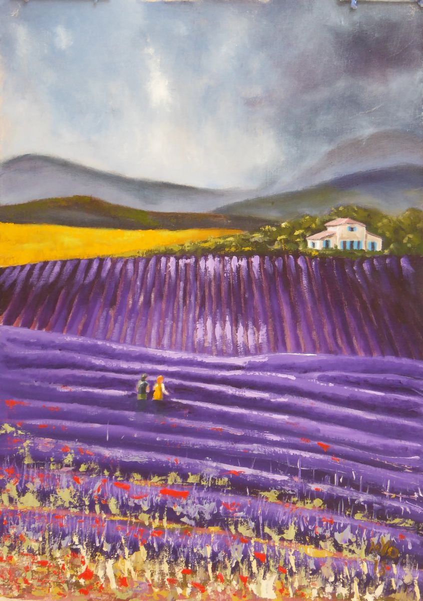 Holiday in Provence by Mike Dudfield
