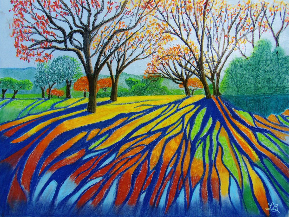 Tree Shadows by Linda Burnett