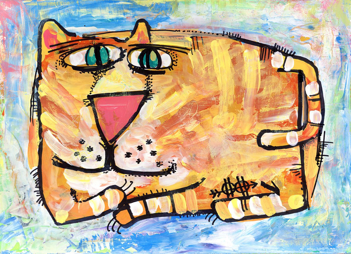 Cat stories #51 by Nikita Ostapenco