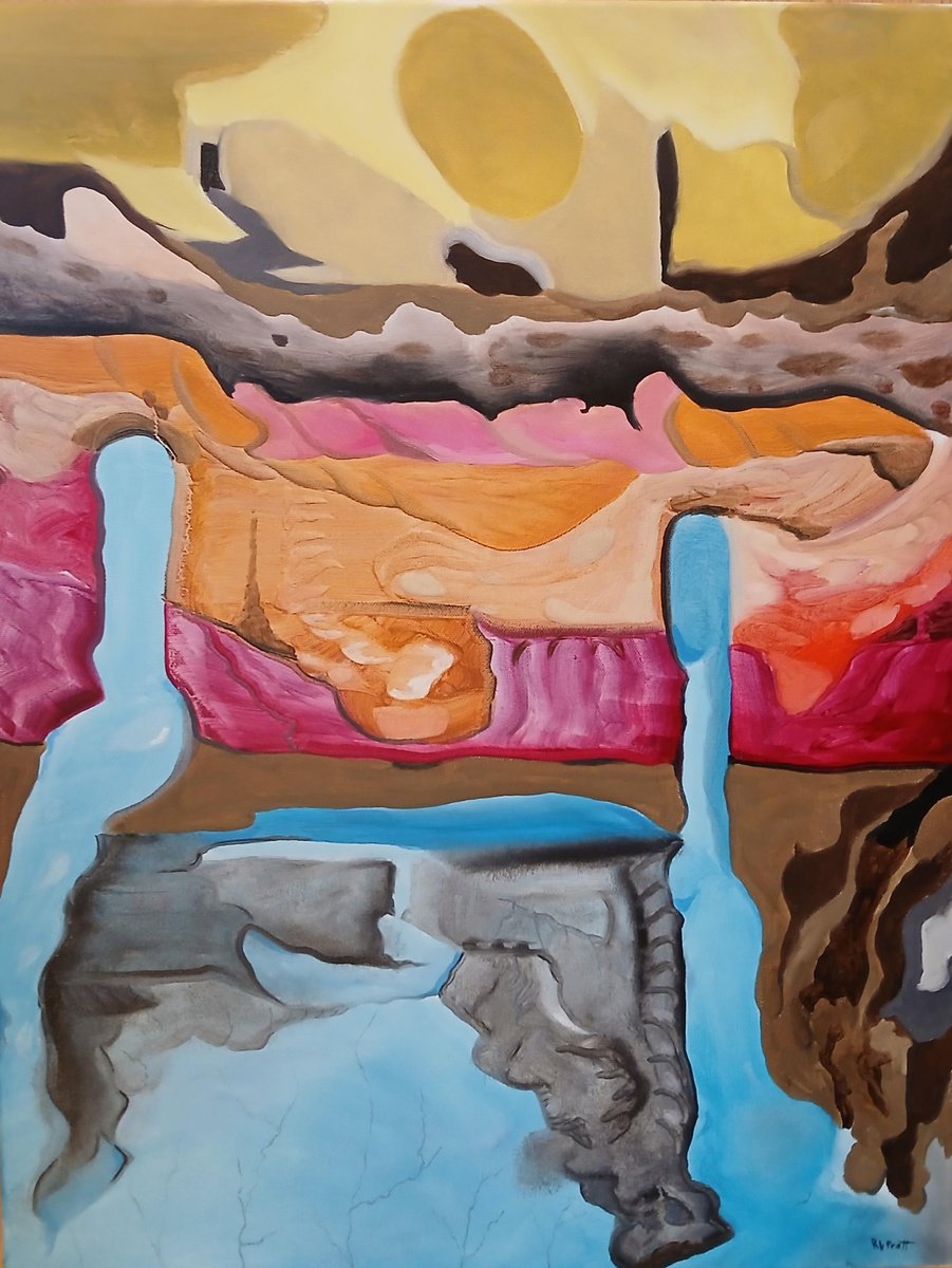 Time To Reflect By Randy Pratt, 18 X 24, Artwork For Sale On Artfinder