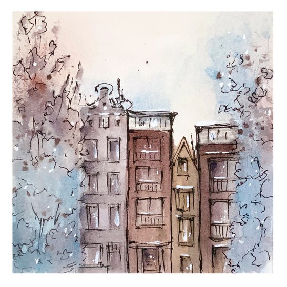 Dutch Houses I Amsterdam Charm