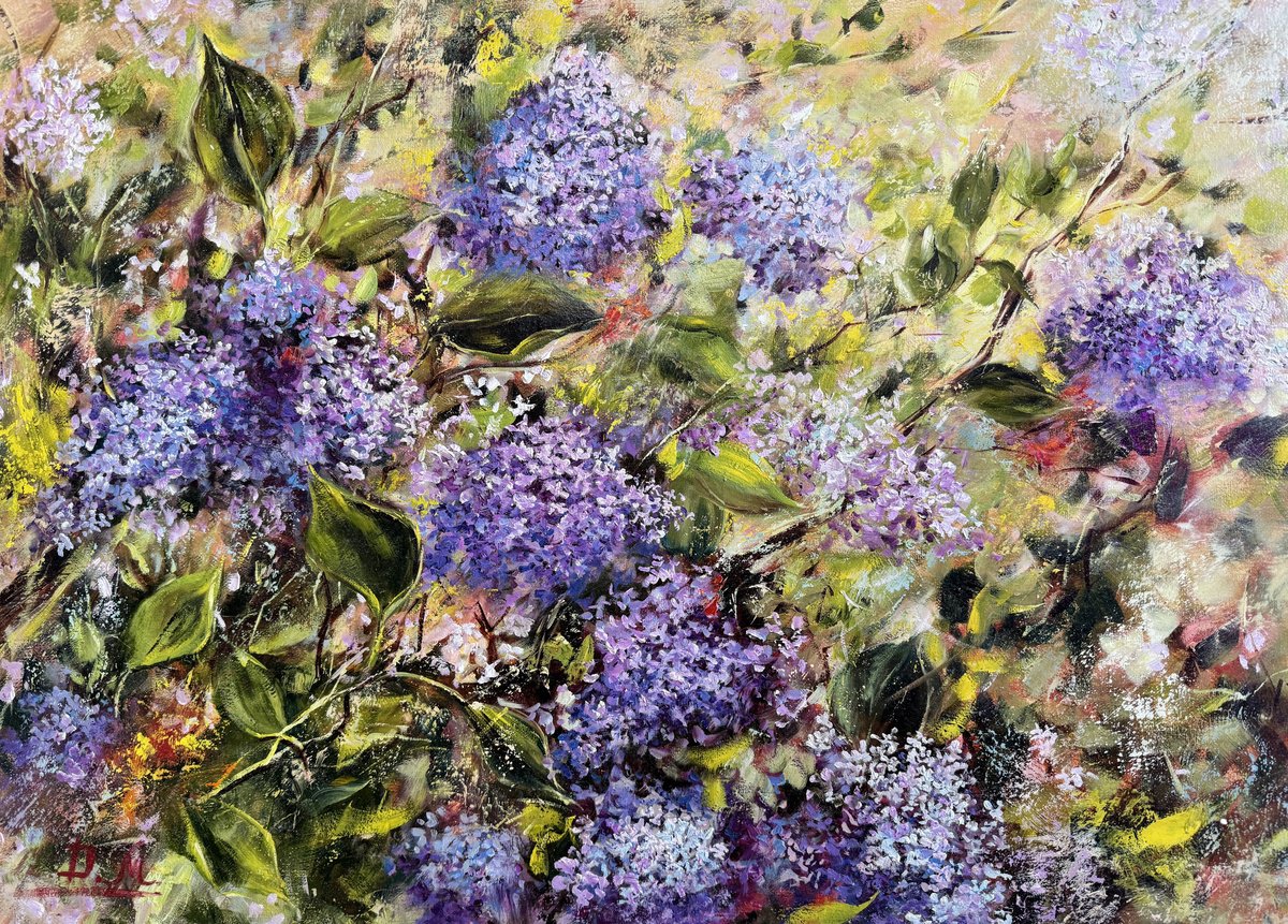 In The Spring Sunshine By Diana Malivani, 28 X 20, Artwork For Sale On Artfinder