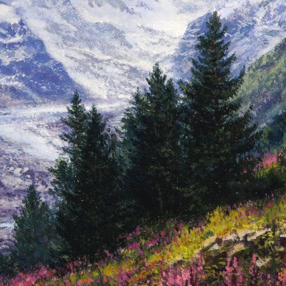 Where the mountains bloom