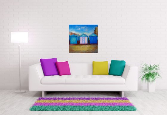 3 Brighton Beach Huts
