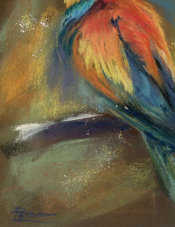 Bee Eater  (pastel)