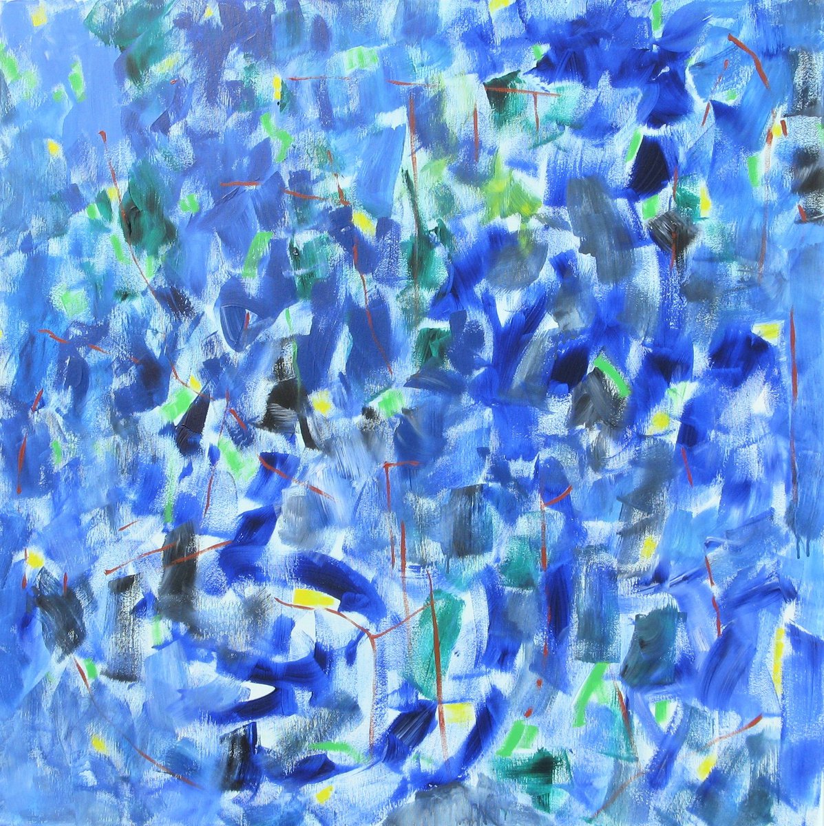 Dynamic Blue. by Megha Hendrick