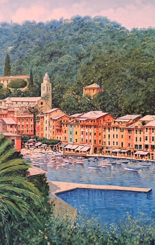 Portofino from above by Claudio Ciardi