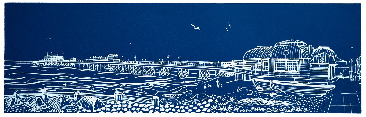 Worthing Pier II by Rosemary Jones