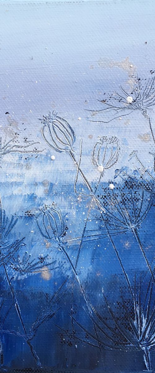 Little Blue Poppy Seeds by Laure Bury