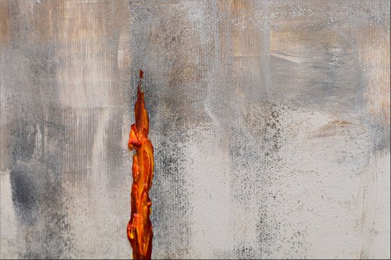 Transmission  - Abstract Art - Acrylic Painting - Canvas Art - Stretched Canvas - Abstract Painting - Industrial Art