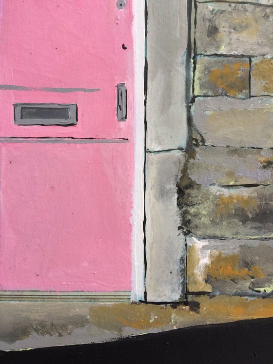 The Pink Door In Northern England