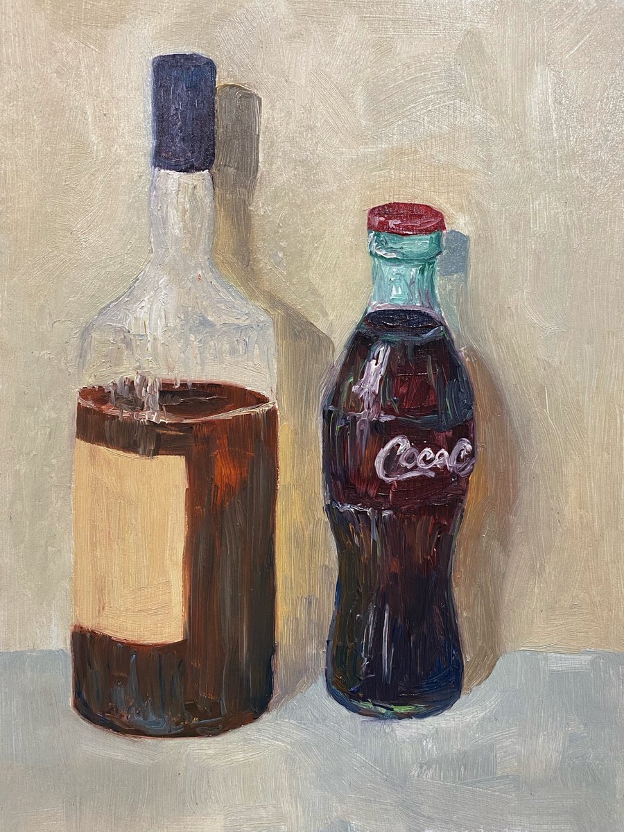 whiskey and cola by ILDAR MINNEGALIMOV