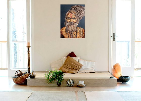 Indian Jogi ( Sadhu)