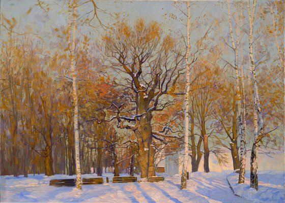 Old Oak-tree in Kolomenskoye
