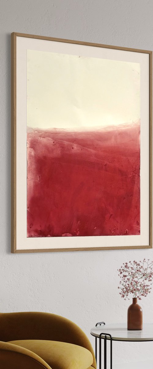 RED LANDSCAPE by Marilina Marchica
