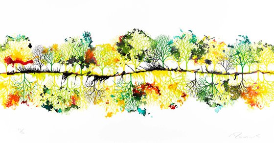 Spring Treescape