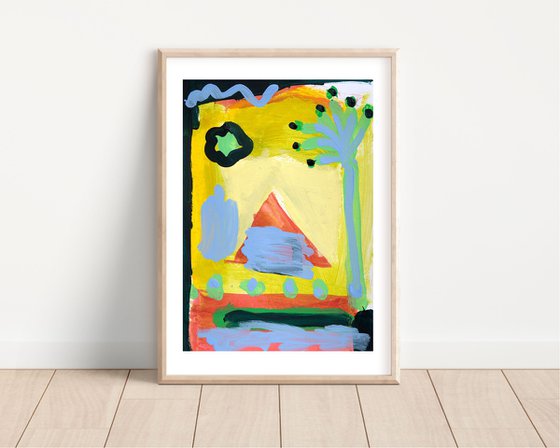 Palm and Pyramid