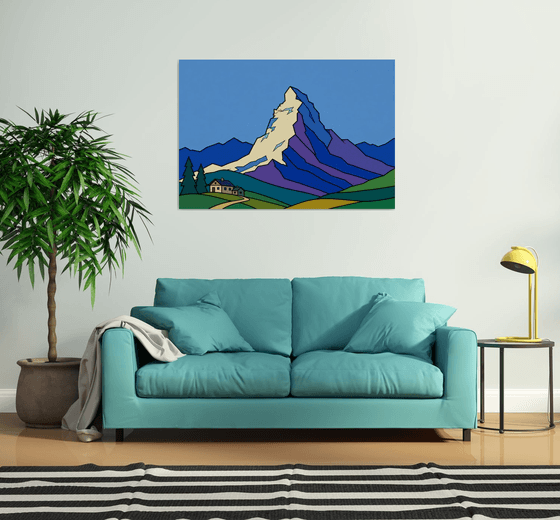 Matterhorn in Blue #20