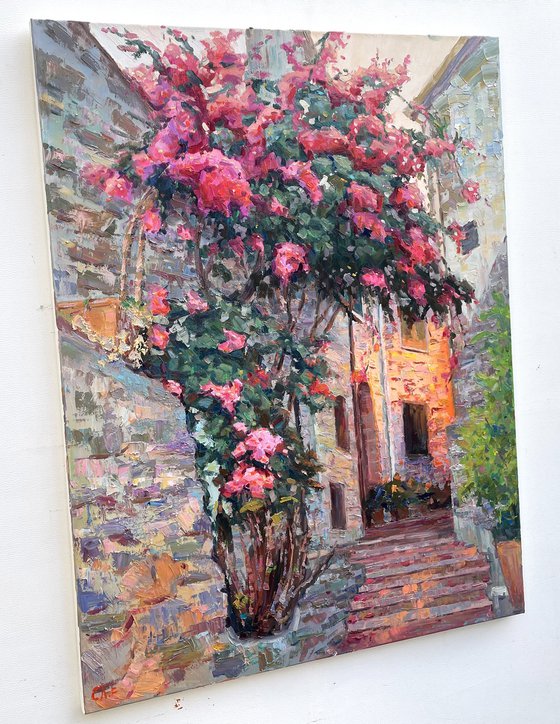 "Evening courtyard "