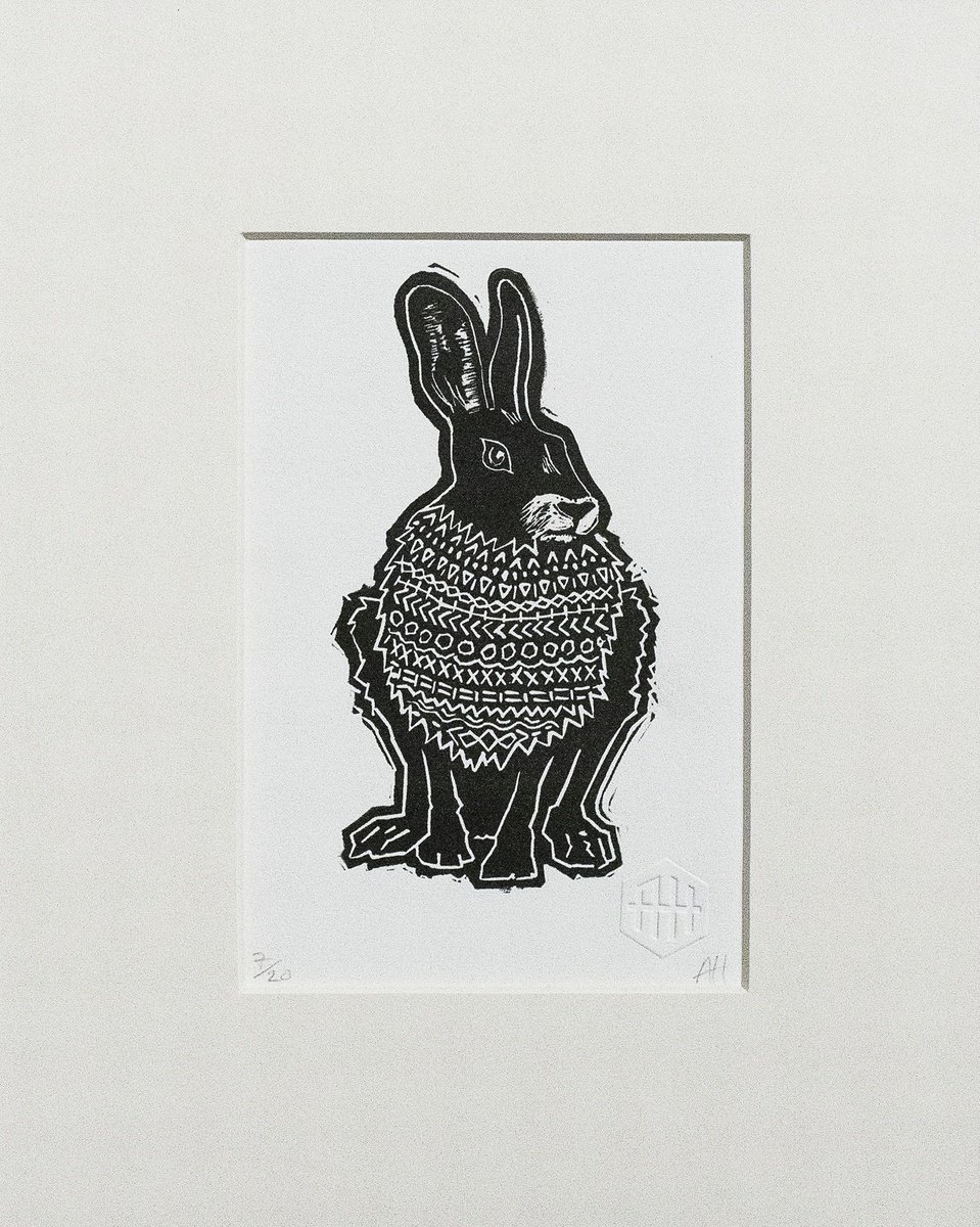 ’Hare’ in 10x8 mount by AH Image Maker