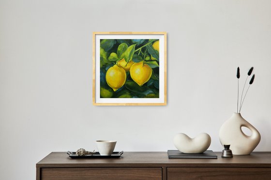 Lemons on a branch