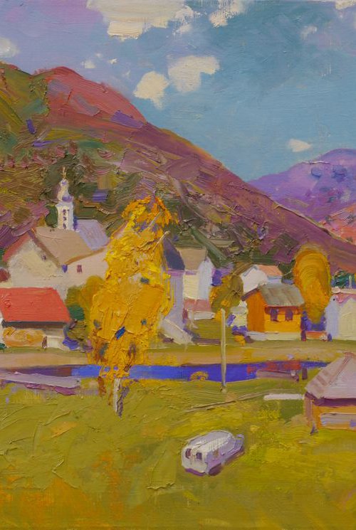 Autumn in Kolochava by Victor Onyshchenko