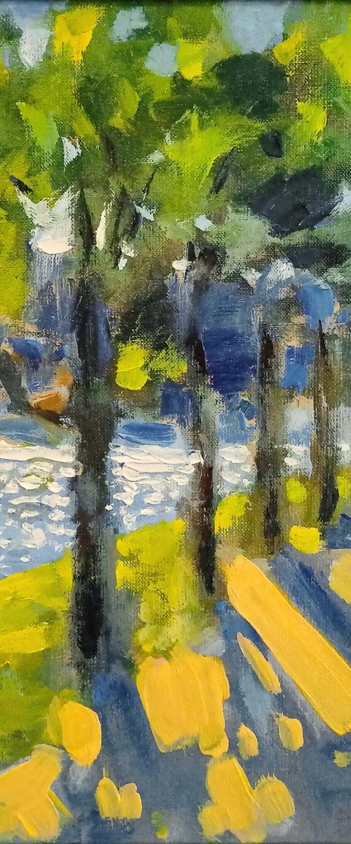Impression. By the lake by Oleh Rak
