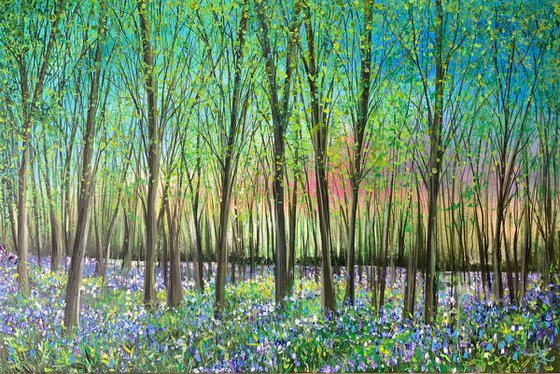 Woodland Bluebells III