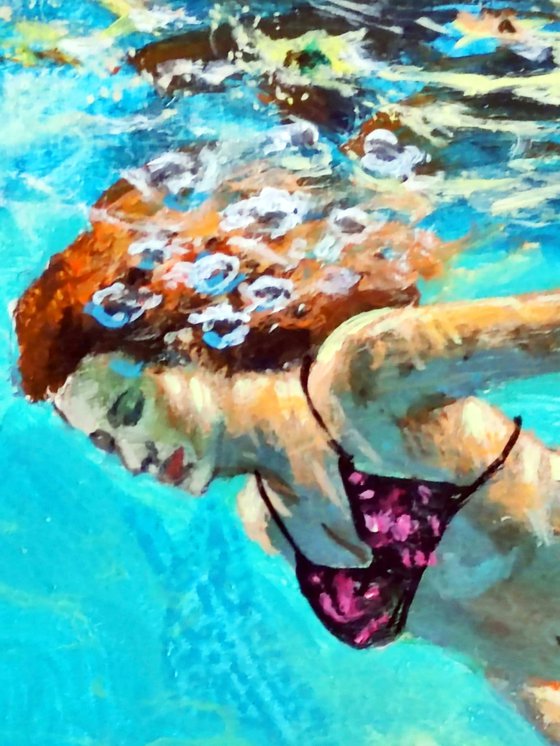 Girl swimming41