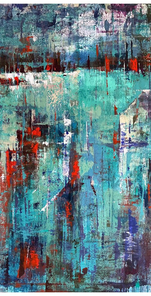 Light of Hope_60"X48" by Avinash Pise