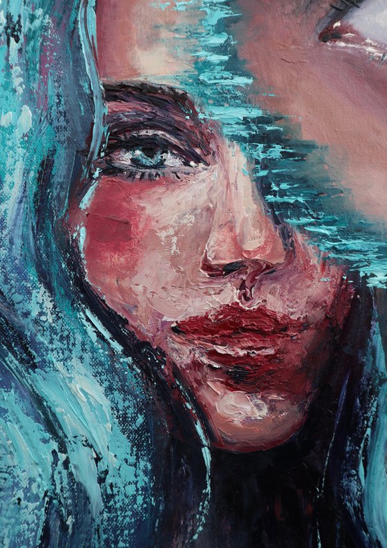 Ocean eyes | 40*50 cm