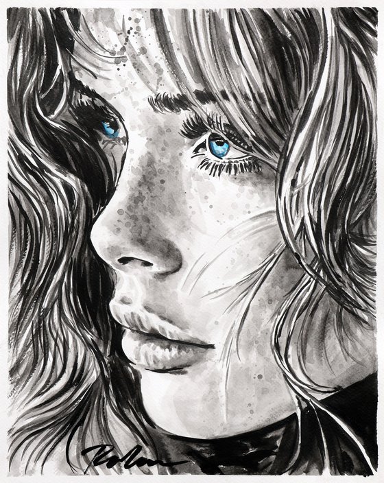 The Mystery of the Blue Gaze