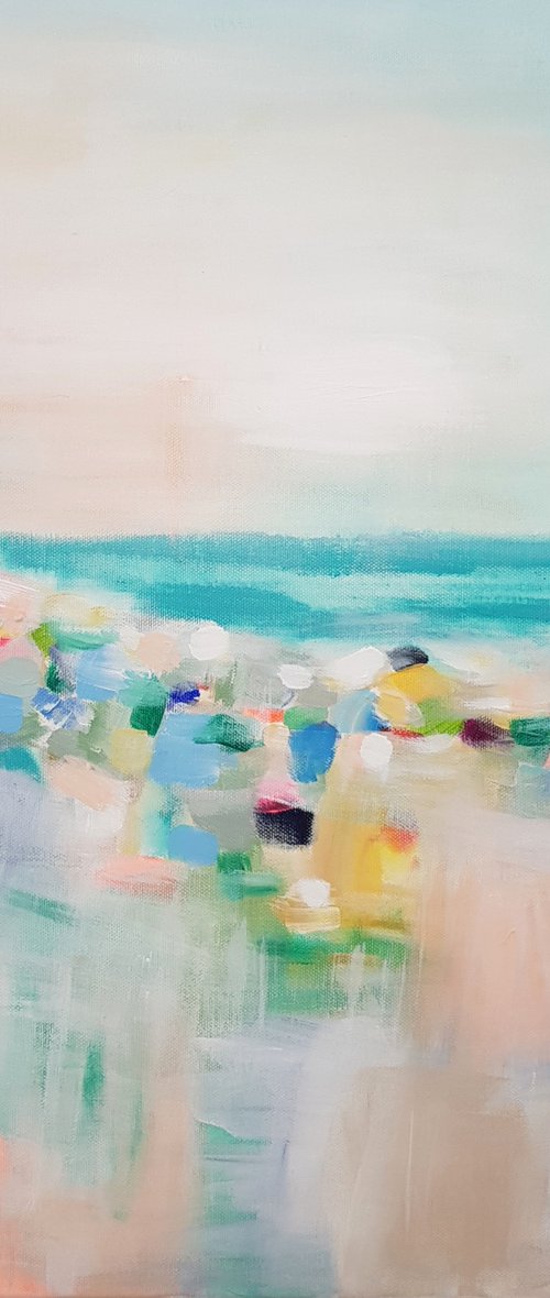 Tropical Beach by Wioletta Gancarz