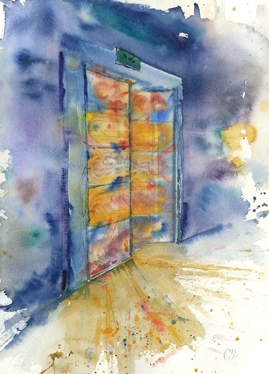 The door to the eclair by Olena Koliesnik