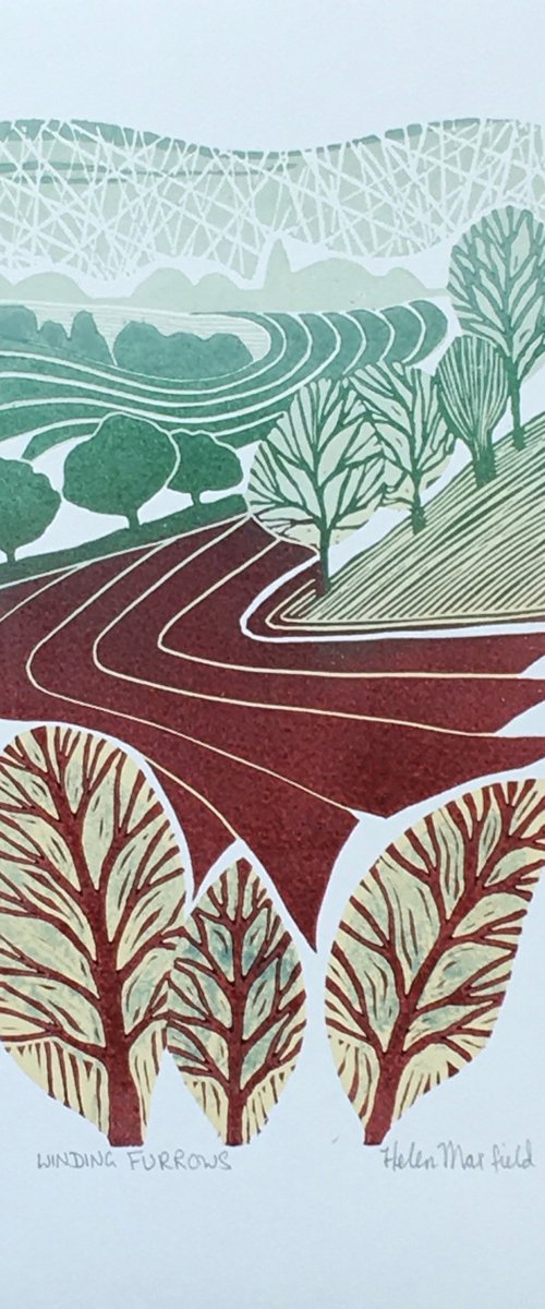 Winding Furrows by Helen Maxfield