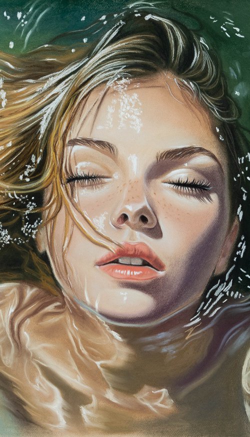 Green water by Inna Medvedeva