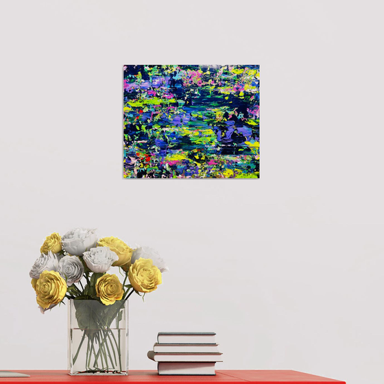 Monet's Pond - Abstract