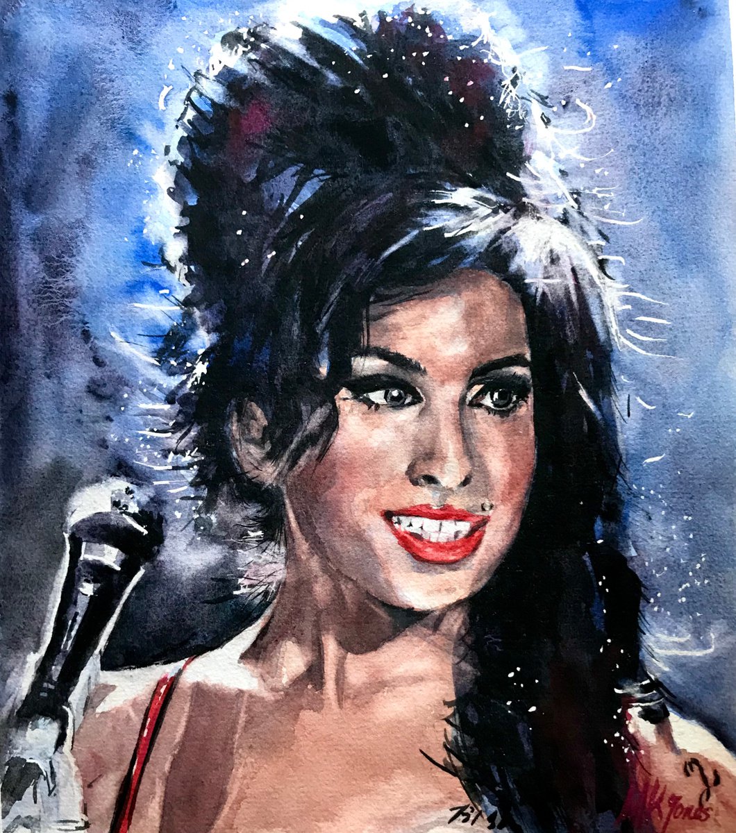 Amy Winehouse by Monika Jones