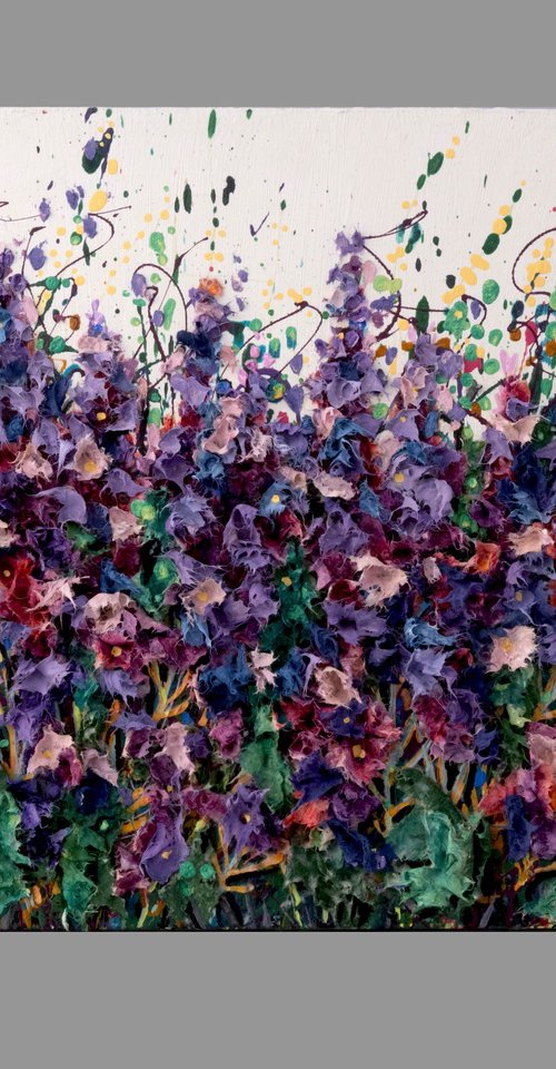 Purple Meadow by Lena Owens