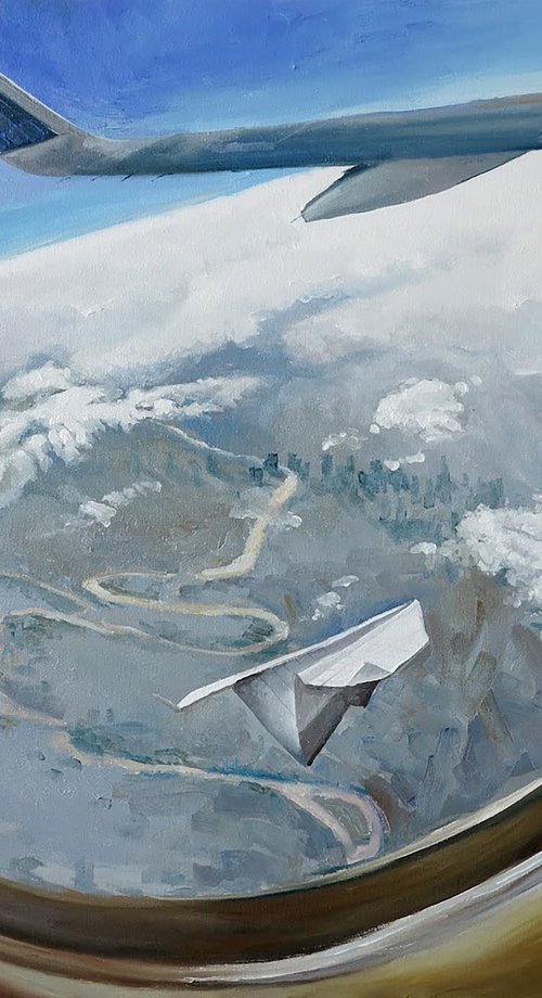 Airplanes live in Flight by Anatolii Varvarov