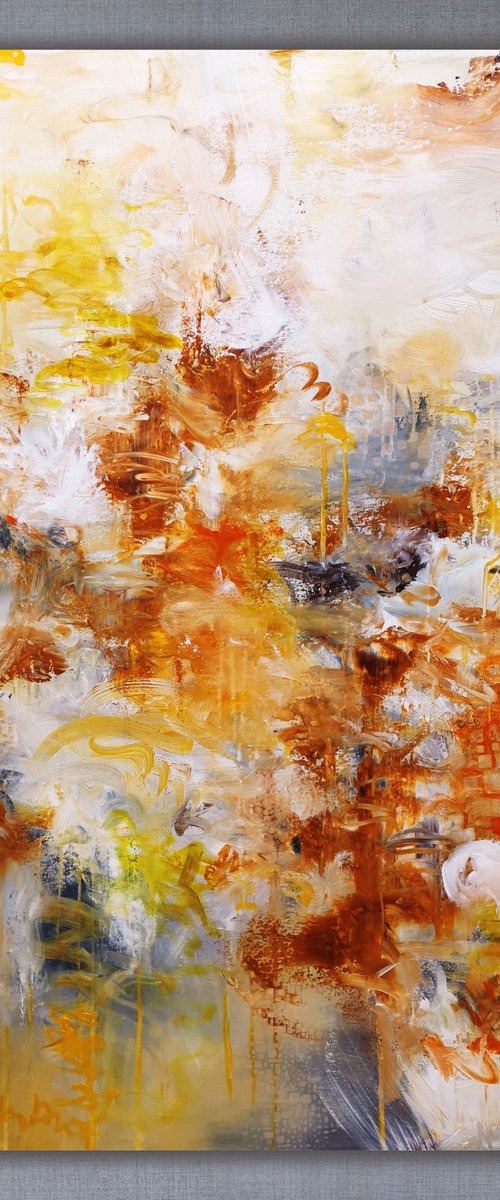 Orange rain by Andrada Anghel