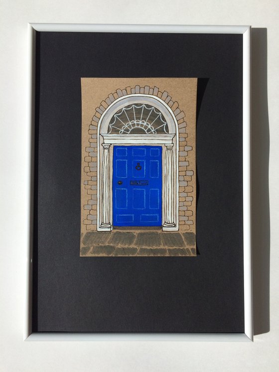 Blue door