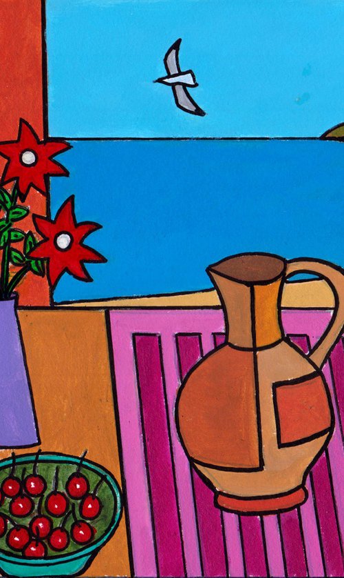 "Beach house with bay view" by Tim Treagust