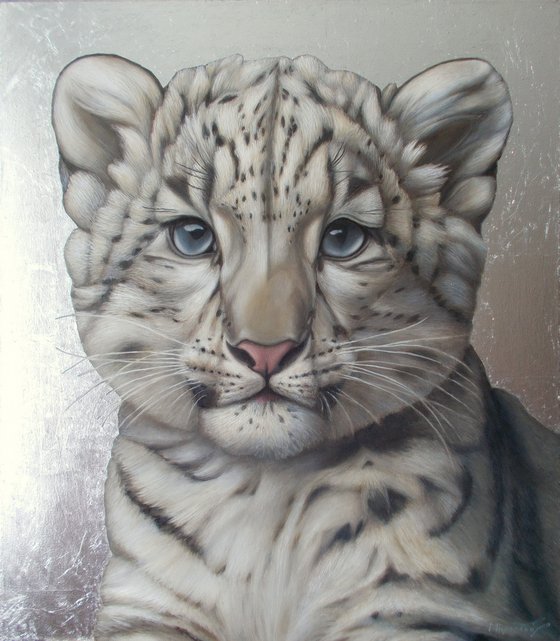 "Irbis", animalistic art