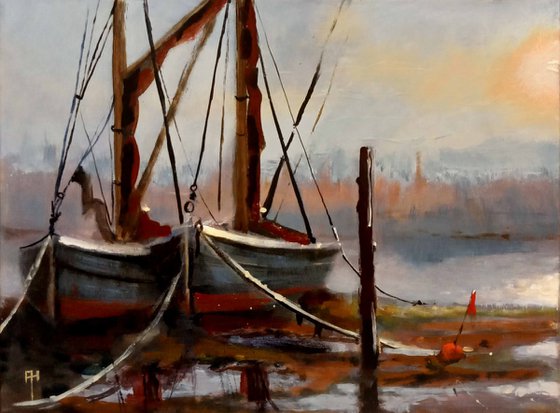 Misty Start London's Thames 1