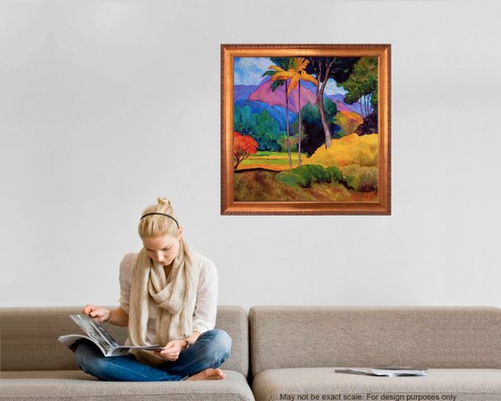 Quiet Landscape with Palms