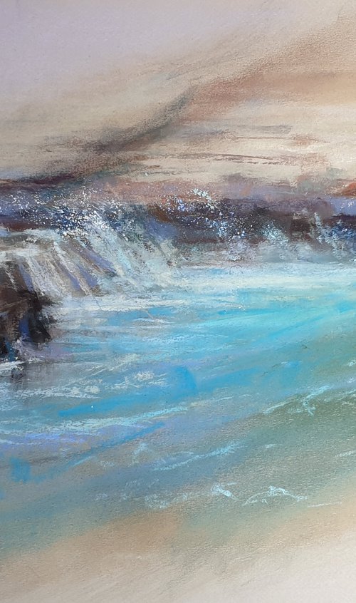 Quiet Seashore . by Elena Genkin