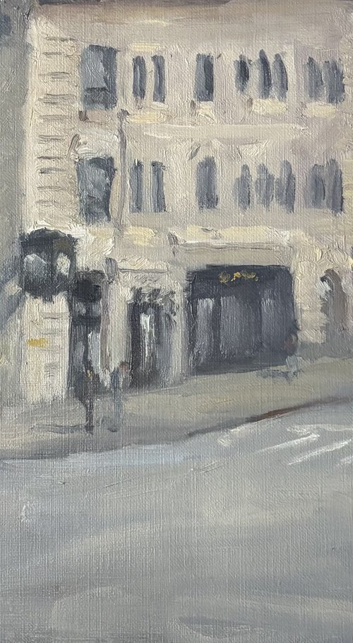 Upper West Side, NYC Plein Air by Stanley Chu