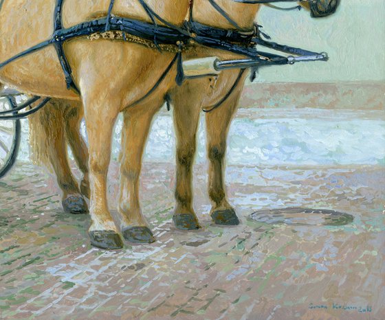 The cart with horses